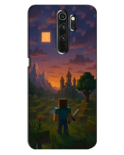 Чехол для OPPO A5 (2020) с картинкой «Стив у башни» Чехол для OPPO A5 (2020) с картинкой «Стив у башни»