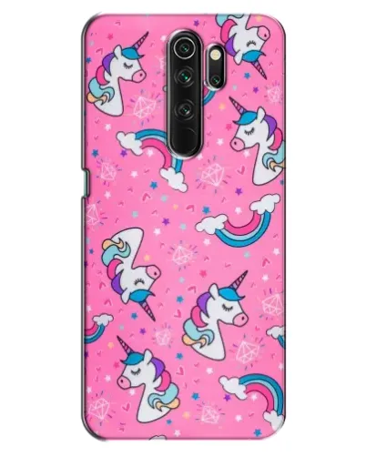 Чохол для OPPO A5 (2020) з картинкою «Unicorn паттерн рожевий»