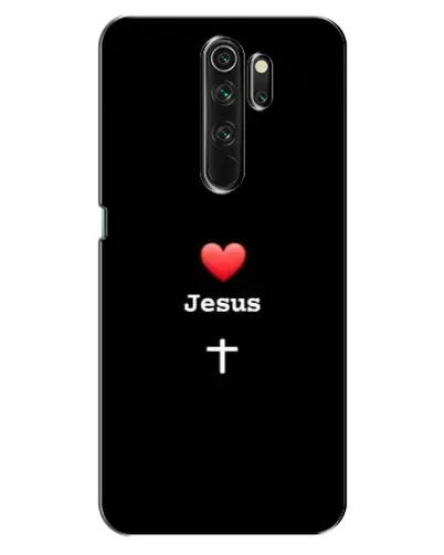 Чехол для OPPO A5 (2020) с картинкой «Сердце - Jesus»