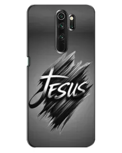 Чехол для OPPO A5 (2020) с картинкой «Надпись Jesus Graffiti»