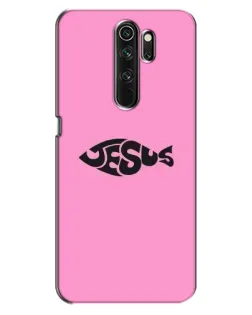Чехол для OPPO A5 (2020) с картинкой «Розовый символ  Jesus»