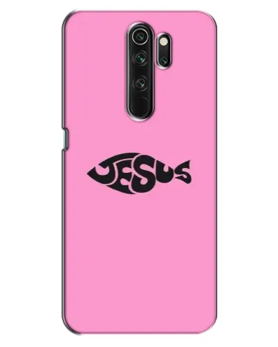 Чехол для OPPO A5 (2020) с картинкой «Розовый символ  Jesus»