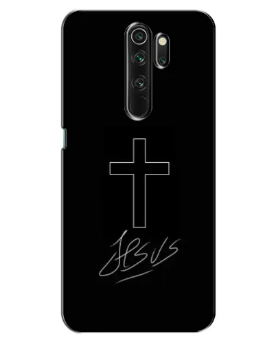 Чехол для OPPO A5 (2020) с картинкой «Графический крест Jesus» Чехол для OPPO A5 (2020) с картинкой «Графический крест Jesus»