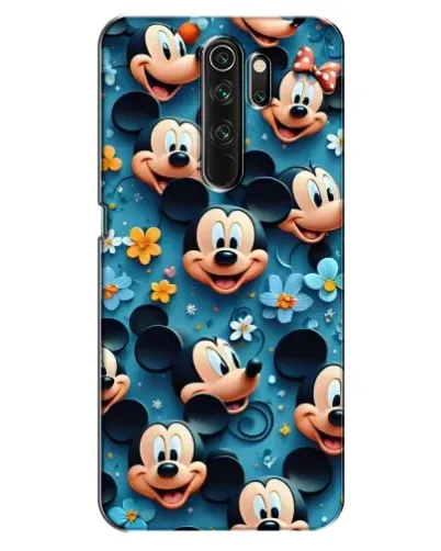 Чохол для OPPO A5 (2020) з картинкою «Паттерн Міккі та Мінні»