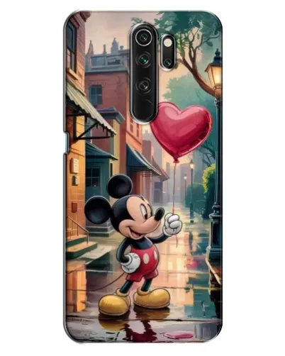 Чохол для OPPO A5 (2020) з картинкою «Міккі та кулька-серце»
