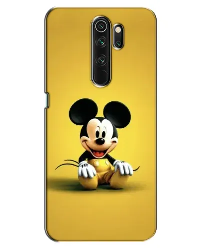 Чохол для OPPO A5 (2020) з картинкою «Міккі на жовтому»
