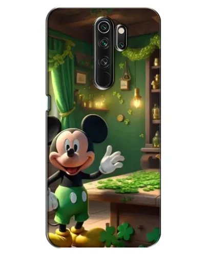 Чохол для OPPO A5 (2020) з картинкою «Міккі в майстерні»