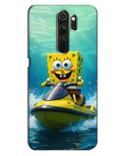 Чохол для OPPO A5 (2020) з картинкою «Спанч Боб на гідроциклі»