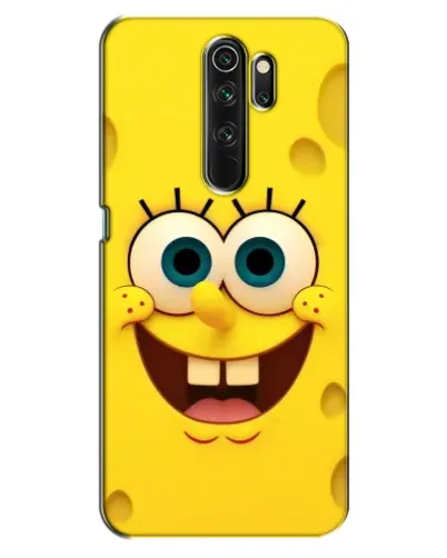 Чехол для OPPO A5 (2020) с картинкой «Губка Боб улыбка»