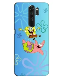 Чехол для OPPO A5 (2020) с картинкой «Спанч Боб и Патрик»