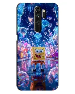 Чехол для OPPO A5 (2020) с картинкой «Неоновый океан»