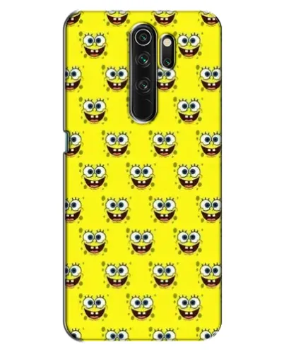 Чехол для OPPO A5 (2020) с картинкой «Паттерн Губка Боб»