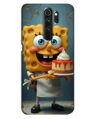 Чехол для OPPO A5 (2020) с картинкой «Повар Спанч Боб»
