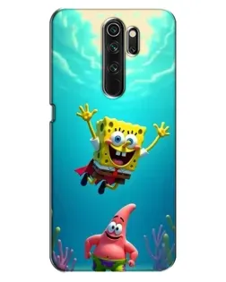Чохол для OPPO A5 (2020) з картинкою «Спанч Боб під водою»
