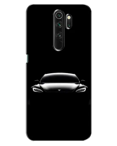 Чехол для OPPO A5 (2020) с картинкой «Фары Tesla Night» Чехол для OPPO A5 (2020) с картинкой «Фары Tesla Night»