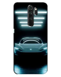 Чехол для OPPO A5 (2020) с картинкой «Tesla в неоне» Чехол для OPPO A5 (2020) с картинкой «Tesla в неоне»