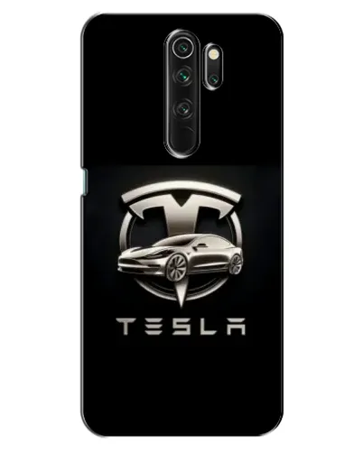 Чехол для OPPO A5 (2020) с картинкой «Tesla — серебристое авто» Чехол для OPPO A5 (2020) с картинкой «Tesla — серебристое авто»