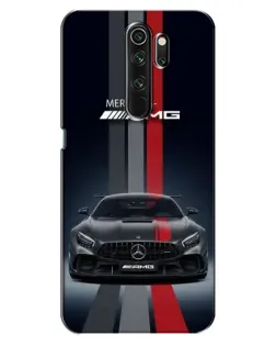 Чохол для OPPO A5 (2020) з картинкою «Mercedes — білий карбон»