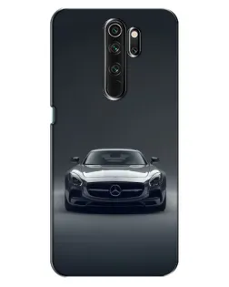 Чехол для OPPO A5 (2020) с картинкой «Mercedes на черном»