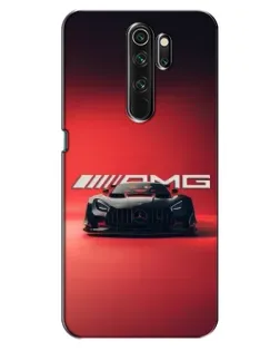 Чехол для OPPO A5 (2020) с картинкой «Mercedes AMG — красная линия»