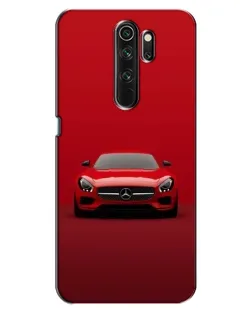 Чехол для OPPO A5 (2020) с картинкой «Красный Mercedes AMG»