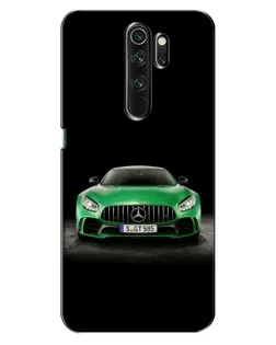 Чехол для OPPO A5 (2020) с картинкой «Mercedes — неоновый лого»