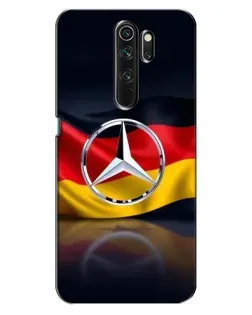Чехол для OPPO A5 (2020) с картинкой «Mercedes — флаг Германии»