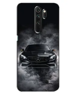 Чехол для OPPO A5 (2020) с картинкой «Mercedes в дыму»