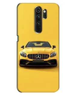Чехол для OPPO A5 (2020) с картинкой «Желтый Mercedes GT»
