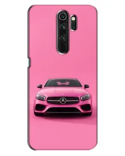 Чехол для OPPO A5 (2020) с картинкой «Розовый Mercedes AMG»