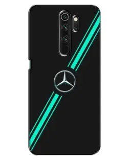 Чехол для OPPO A5 (2020) с картинкой «Спортивные линии Mercedes»