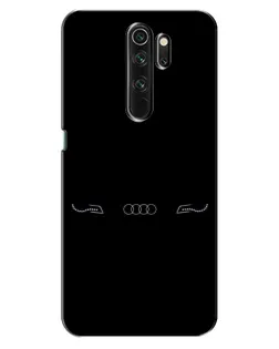 Чехол для OPPO A5 (2020) с картинкой «Audi — световой подпись»