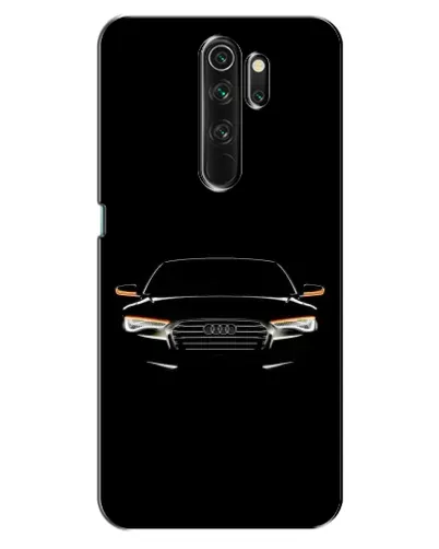 Чехол для OPPO A5 (2020) с картинкой «Audi — ночной контур» Чехол для OPPO A5 (2020) с картинкой «Audi — ночной контур»