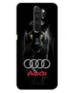 Чехол для OPPO A5 (2020) с картинкой «Пантера и Audi»