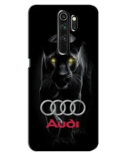 Чехол для OPPO A5 (2020) с картинкой «Пантера и Audi» Чехол для OPPO A5 (2020) с картинкой «Пантера и Audi»