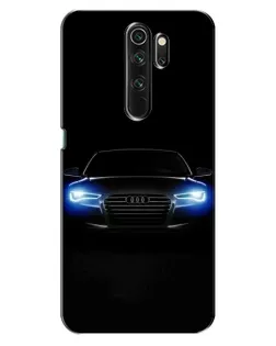 Чехол для OPPO A5 (2020) с картинкой «Audi в неоне»