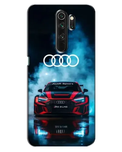 Чехол для OPPO A5 (2020) с картинкой «Audi Sport — неон» Чехол для OPPO A5 (2020) с картинкой «Audi Sport — неон»