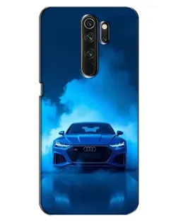Чехол для OPPO A5 (2020) с картинкой «Audi — голубая энергия»