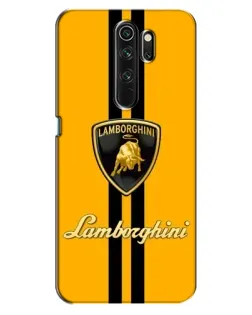 Чохол для OPPO A5 (2020) з картинкою «Lamborghini Stripe жовтий»