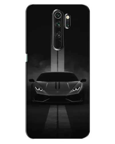 Чехол для OPPO A5 (2020) с картинкой «Lamborghini симметрия дорог»