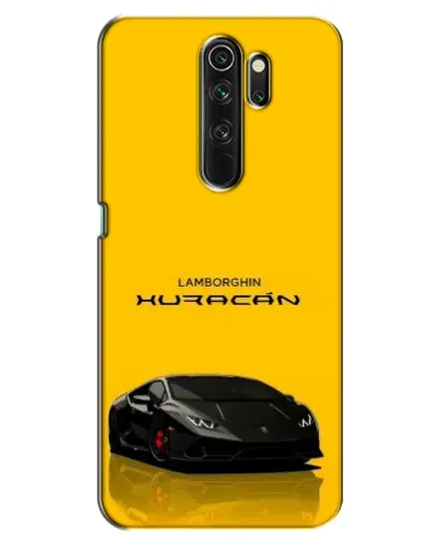Чехол для OPPO A5 (2020) с картинкой «Lamborghini Huracan черный»