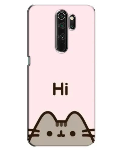 Чехол для OPPO A5 (2020) с картинкой «Пушин говорит Hi»