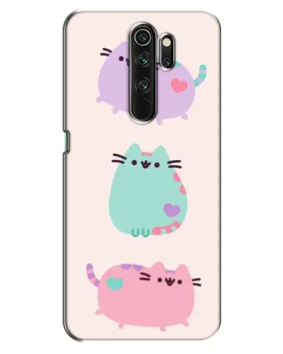Чехол для OPPO A5 (2020) с картинкой «Pusheen трио»