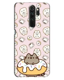 Чехол для OPPO A5 (2020) с картинкой «Пушин на пончике» Чехол для OPPO A5 (2020) с картинкой «Пушин на пончике»