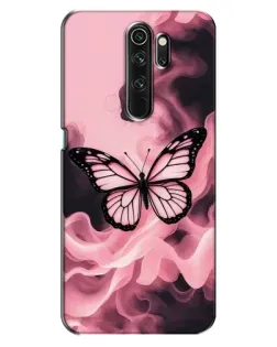 Чохол для OPPO A5 (2020) з картинкою «Метелик у диму»