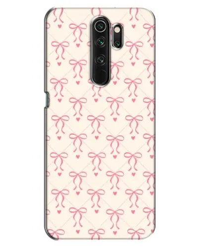 Чехол для OPPO A5 (2020) с картинкой «Розовые бантики Coquette»