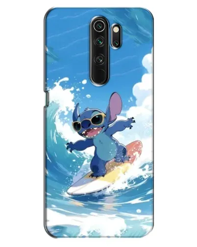Чохол для OPPO A5 (2020) з картинкою «Стіч на хвилі»