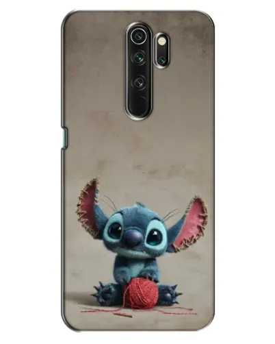 Чохол для OPPO A5 (2020) з картинкою «Стіч на чоричневому фоні»