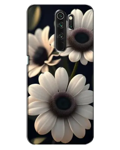 Чехол для OPPO A5 (2020) с картинкой «Белые маргаритки макро»