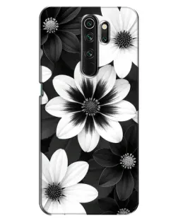 Чохол для OPPO A5 (2020) з картинкою «Монохромні айстри»